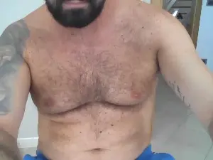 Cam4 Nude Webcam of bearvers80