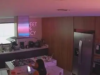 Camsoda Nude Webcam of voyeurcam-casa-salsa-kitchen