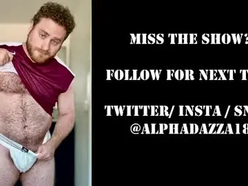 Chaturbate Live Sex Cam of alphadazza18