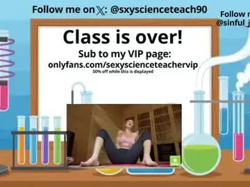 Chaturbate Watch Live Sex Cams of sexyscienceteacher90