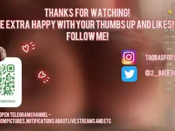 Chaturbate Best Webcam of 2badforyou