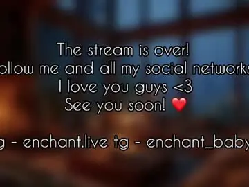 Chaturbate Live Sex Cam of enchant_baby_