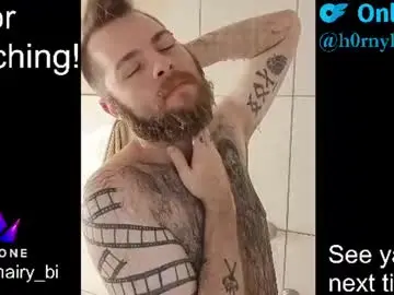 Chaturbate Best live sex cam show of hornyhairy_bi