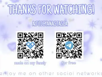 Chaturbate Nude Webcam of ajuicyanastasia