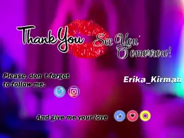 Chaturbate Live Porn of erika_kirman