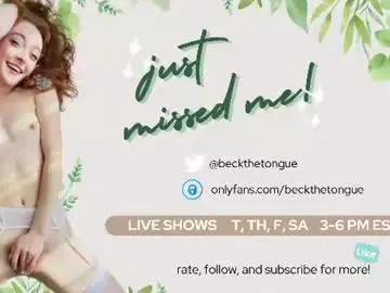 Chaturbate Free Live Porn of beckthetongue