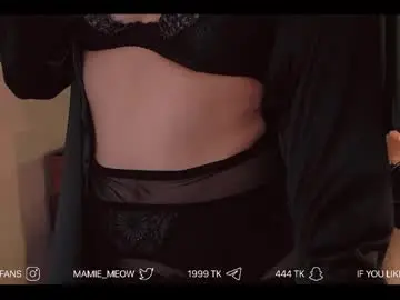 Chaturbate Adult Webcam of mamiemeow