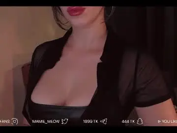 Chaturbate Adult Video Chat of mamiemeow